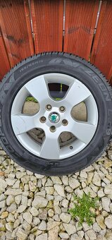 Škoda 5x112, výrobca Ronal,6.5J r15 ET50 - 3