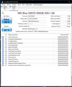 SSD WD Blue SN570 NVMe M.2 PCIe Gen3, 500GB - 3