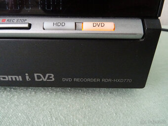 DVD rekordér SONY RDR-HXD770 -120 GB HDD, HDMI, USB - - 3