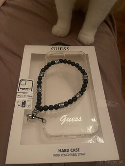 Guess biely obal na iphone 12/12 pro - 3