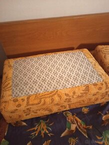 Retro gauč s odkladacim priestorom -aj ako posteľ - 3