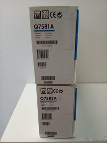 Original tonery HP Q7581 A, HP Q 7583 A - 3