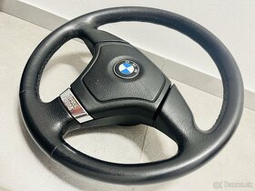 Trojramenný kožený volant BMW - 3