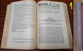 VLASTIVEDA 1944 2x - VESTNÍK MIN. ŠKOLSTVA 1938 - 3