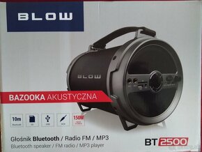 Predám bluetooth reproduktor Blow BT2500 - 3