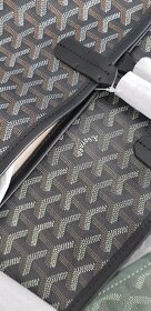 Goyard GM Black Chevron print kabelka - 3