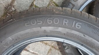 4ks Letné pneumatiky MICHELIN 205/60 R16 92H - 3