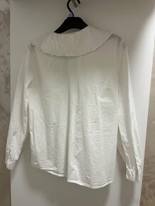 Biela košeľa s výrazným golierom HOUSE - 3