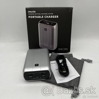 IMUTO prenosná Powerbanka na notebook/27 200 mAh/4 prípojky - 3