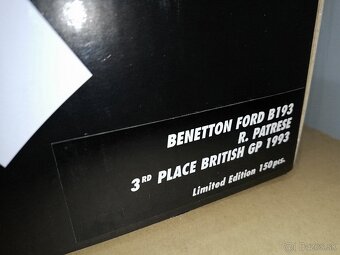 Minichamps 1:18 benetton - 3