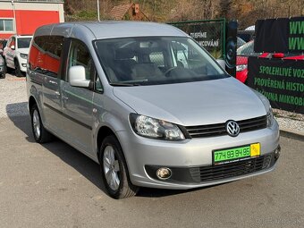 ► VW CADDY MAXI 2,0 TDI - 103 KW, 7 MÍST, PARKO. SENZORY ◄ - 3