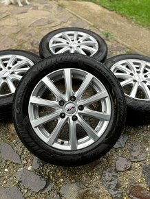 Zanovne Hliníkové Disky Platin 5x112 Zimne Pneu 205/55 R16 - 3