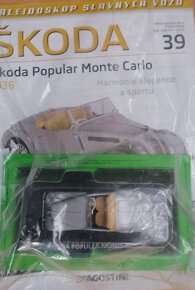 ŠKODA POPULAR MONTE CARLO, 1:43 DE AGOSTINI - 3