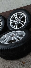 Alu Platin 5x112 a zimné Bridgestone Blizzak 215/60 R16 - 3