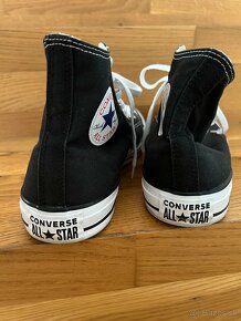 Converse All star kotnikové čierne tenisky 46,5/super stav - 3