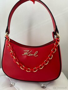 Karl Lagerfeld kabelka červená - 3