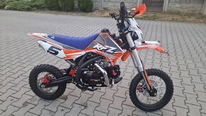 Pitbike Apollo Jaguar 125ccm 14/12 oranžový 79cm - 3