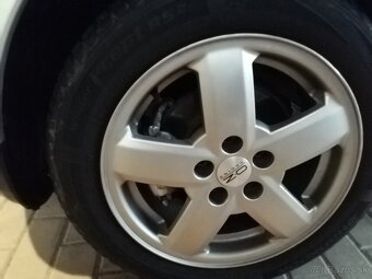 Alu disky 5x100 r15+pneu 175/60r15 zimne - 3