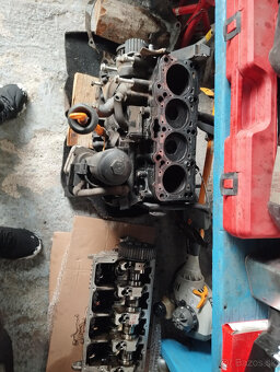 hlava, agregat, blok, motor, vstrek 1,9 tdi bxe octavia 2 - 3