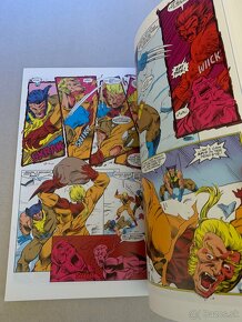 Vintage komiks/kniha Marvel X-Men Adventures (v angličtine) - 3