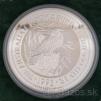 sada Kookaburra 1993 - 1 kg, 10 Oz, 2 Oz, 1 Oz Ag - 3