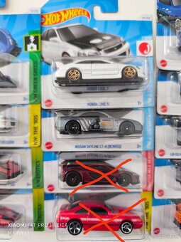 Hotwheels zabalené modely kus 2.40€ - 3