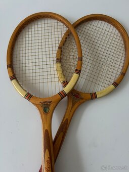 Predám retro tenisové a bedmintonové rakety ARTIS - 3