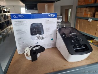 Brother QL700 termotlačiaren + opticon čítačka - 3