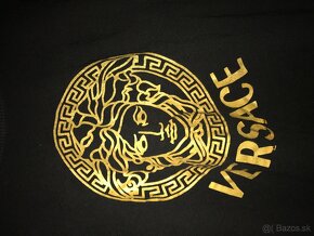 VERSACE damske tricko black L - 3