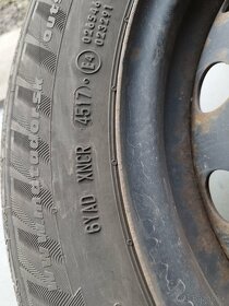 Zimné pneumatiky s diskami 185/65 R15 6jx15 ET47 4ks - 3