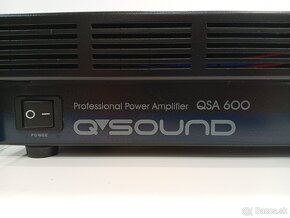 Aparatúra - profesionálny Zosilovač Q Sound QSA600 - 3