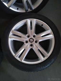 18" originál SEAT ATECA,ŠKODA KAROQ,VW,AUDI + zimné pneu. - 3