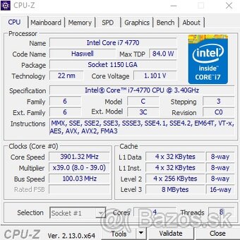 Intel Core i7-4770 (2x) - 3