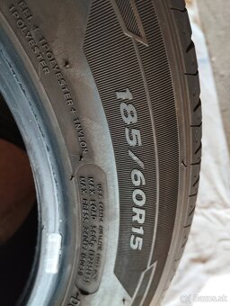 2X ZANOVNE LETNE PNEUMATIKY HANKOOK 185/60R15 - 3