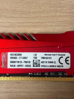 RAM 8GB HyperX - 3