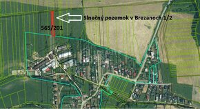 Slnečné pozemky 2718 m2 v Brezanoch nad jazdeckým areálom - 3