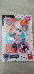 Puzzle svietiaca Minnie - 3