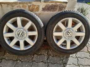 Zánovné pneu Barum Quartaris 205/55 r16+ elektrony VW - 3