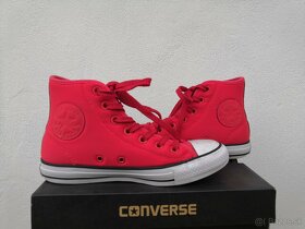 Vysoké červené tenisky Converse, veľ. 37 - 3