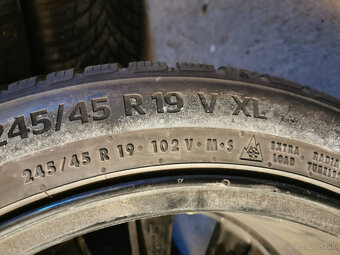 245/45 R19 - zimné pneu Continental (4 ks) DOT 23 - 7 mm - 3