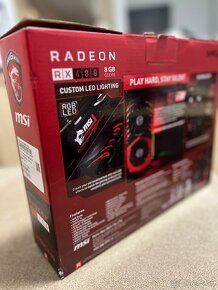 MSI Radeon RX480 8GB GDDR5 grafická karta - 3