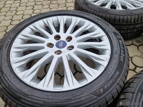 8+mm kolesá Ford R17 5x108, nove letne pneu 215/50 R17 - 3