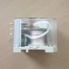 JQX-40F 2Z(2C) AC220V ASIAON relé 40A, cievka 220V DIN lišta - 3