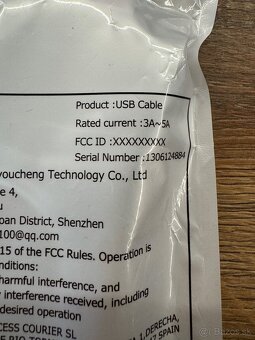 USB-C 2m 60W Dátový a nabíjací kábel iPhone Samsung - 3