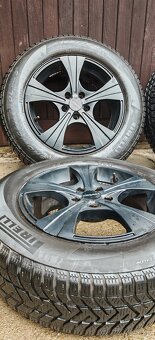 ALU 5x105 a zimné Pirelli Snow Control 3 195/70 R16 - 3