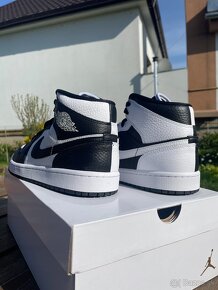 Nike Air Jordan 1 Mid Split / Black White - 3