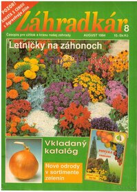Predaj záhradkárskych časopisov  - 3.časť - 3