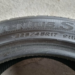 Letné pneumatiky pár 225/45 R17 HANKOOK - 3