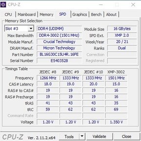 Predám pamate/RAM: 2x16gb Crucial Ballistix RED - 3