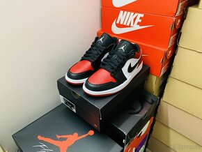 Nike Air Jordan 1 Low Bred Toe, basketbal, tenisky,41-44.5 - 3